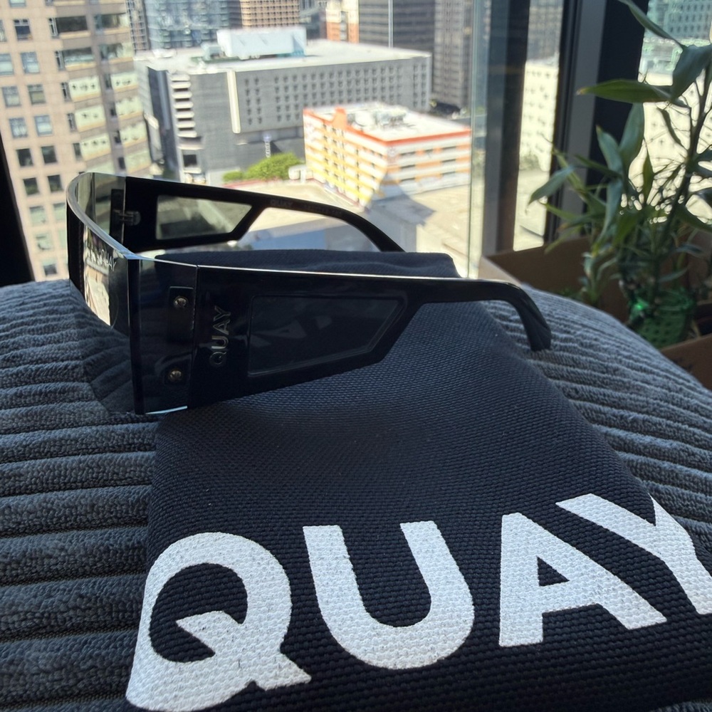 Quay Black Sunglasses